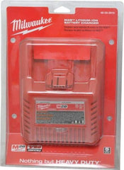 Milwaukee Tool - 28 Volt, 1 Battery Lithium-Ion Power Tool Charger - 1 hr to Charge - Exact Tool & Supply