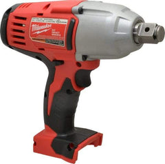 Milwaukee Tool - 3/4" Drive 18 Volt Pistol Grip Cordless Impact Wrench & Ratchet - 0 to 1,900 RPM, 0 to 2,200 BPM, 525 Ft/Lb Torque, Lithium-Ion Batteries Not Included - Exact Tool & Supply