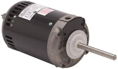 US Motors - 3/4 hp, OPAO Enclosure, Auto Thermal Protection, 1,075 RPM, 208-230/460 Volt, 60 Hz, Industrial Electric AC/DC Motor - Size 56 Frame, Hub/Stud Mount, 1 Speed, Ball Bearings, 4.6-4.1/1.7 Full Load Amps, B Class Insulation, CCW Lead End Rev - Exact Tool & Supply
