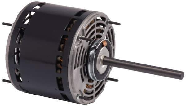 US Motors - 1/3 hp, ODP Enclosure, Auto Thermal Protection, 1,075 RPM, 230 Volt, 60 Hz, Industrial Electric AC/DC Motor - Stud Mount, 2 Speed, SAB/Sleeve Bearings, B Class Insulation, CCW Lead End Rev - Exact Tool & Supply