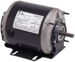 US Motors - 1/4 hp, TEAO Enclosure, Auto Thermal Protection, 1,140 RPM, 115 Volt, 60 Hz, Single Phase Split Phase Motor - Size 48Y Frame, Cradle/Stud Mount, 1 Speed, Sleeve Bearings, 6.1 Full Load Amps, B Class Insulation, Reversible - Exact Tool & Supply