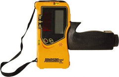 Johnson Level & Tool - Laser Level 9 V Battery, Laser Detector - Use With Line Generated Lasers - Exact Tool & Supply