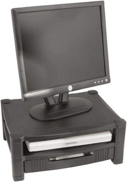 Kantek - Silver Two Level Stand - Use with Laptop, Monitor - Exact Tool & Supply