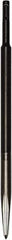 DeWALT - 12" OAL, 0.4" Shank Diam, Point Chisel - SDS Plus Drive, SDS Plus Shank, Steel - Exact Tool & Supply