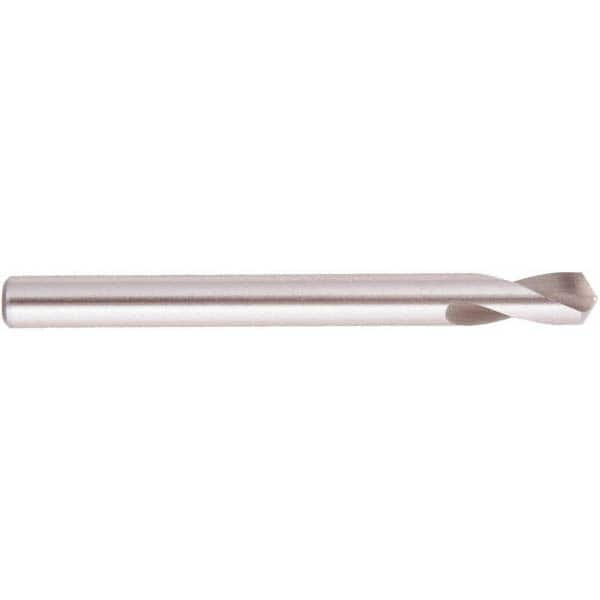 National Twist Drill - 1" Body Diam, 120°, 6-3/16" OAL, Cobalt Spotting Drill - Exact Tool & Supply