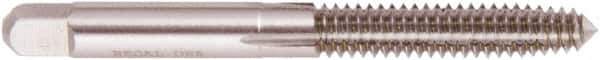 Regal Cutting Tools - #4-40 UNC H5 Thread Limit Plug Thread Forming Tap - High Speed Steel, Bright Finish, 1-7/8" OAL, 9/16" Thread Length, Right Hand Thread, Series Met-Flo - Exact Tool & Supply