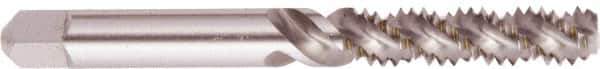 Regal Cutting Tools - #10-32 UNF 3 Flute 2B Bottoming Spiral Flute Tap - High Speed Steel, Bright Finish, 2-3/8" OAL, Right Hand Flute, Right Hand Thread, H3 - Exact Tool & Supply