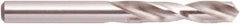 National Twist Drill - 9/16" 118° Spiral Flute High Speed Steel Screw Machine Drill Bit - Bright Finish, Right Hand Cut, 2-1/2" Flute Length, 4" OAL, Straight Shank - Exact Tool & Supply