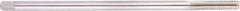 Regal Cutting Tools - 1-1/2 - 6 UNC 4 Flute H4 Bright Finish High Speed Steel Hand Extension Tap - Plug Chamfer, 12" OAL, 3" Thread Length, 3B Class of Fit - Exact Tool & Supply