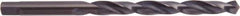 National Twist Drill - 29/64" 118° High Speed Steel Jobber Drill - Oxide Finish, Right Hand Cut, Spiral Flute, Tanged Shank, 5-5/8" OAL - Exact Tool & Supply