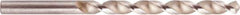 National Twist Drill - 13/32" 118° High Speed Steel Jobber Drill - Bright Finish, Right Hand Cut, Spiral Flute, Straight Shank, 5-1/4" OAL - Exact Tool & Supply