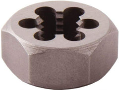 Regal Cutting Tools - 5/8-18 UNF Thread, 1-1/4" Hex, Right Hand Thread, Hex Rethreading Die - High Speed Steel, 5/8" Thick - Exact Tool & Supply