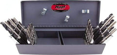 Regal Cutting Tools - F to U Drill, #6-32 to 1/2-20 Tap, Tap and Drill Set - Bright Finish High Speed Steel Drills, Bright Finish High Speed Steel Taps, 36 Piece Set - Exact Tool & Supply