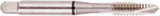 Regal Cutting Tools - 1-8 UNC, 3 Flute, Bright Finish, High Speed Steel Spiral Point Tap - Plug Chamfer, Right Hand Thread, 5-1/8" OAL, 1-1/2" Thread Length, 0.8" Shank Diam, 2B Class of Fit, Series Triple Crown - Exact Tool & Supply