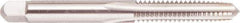 Regal Cutting Tools - 1-1/4 - 7 UNC 3B 4 Flute Bright Finish High Speed Steel Straight Flute Standard Hand Tap - Taper, Left Hand Thread, 5-3/4" OAL, 2-9/16" Thread Length, H4 Limit, Oversize - Exact Tool & Supply