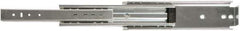 Knape & Vogt - 42" Slide Length, 42" Travel Length, Steel Drawer Slide - 3.13" Wide, 1-3/4" High, 500 Lb Capacity at Full Extension, Zinc Finish - Exact Tool & Supply