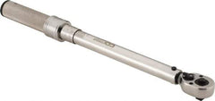 CDI - 3/8" Drive Micrometer Torque Wrench - 14.1 N/m to 82 N/m Torque, 16" OAL, 0.6 N/m Graduation, Pear Head - Exact Tool & Supply