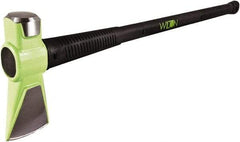 Wilton - 8 Lb Head, 36" Long Splitting Maul - Steel Head, Steel Handle with Grip - Exact Tool & Supply
