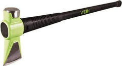 Wilton - 8 Lb Head, 36" Long Splitting Maul - Steel Head, Steel Handle with Grip - Exact Tool & Supply