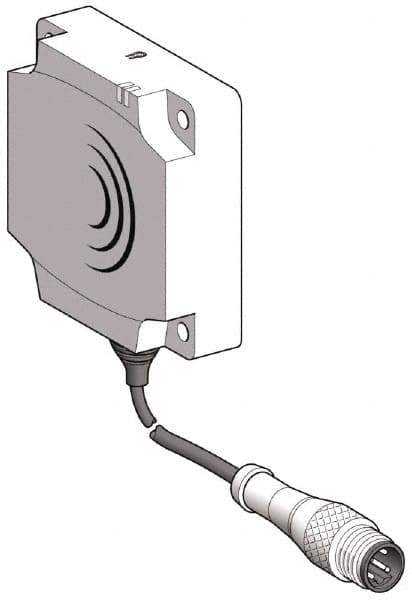 Telemecanique Sensors - NPN, PNP, NC, 40 to 60mm Detection, Flat, Inductive Proximity Sensor - 2 Wires, IP67, 24 to 240 VAC/VDC, 80mm Wide - Exact Tool & Supply
