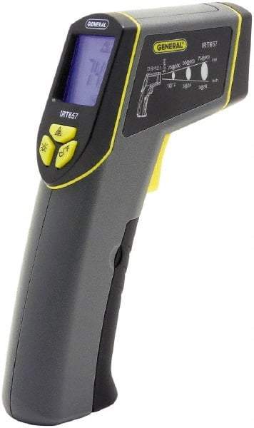 General - -40 to 580°C (-40 to 1076°F) Infrared Thermometer - 12:1 Distance to Spot Ratio - Exact Tool & Supply