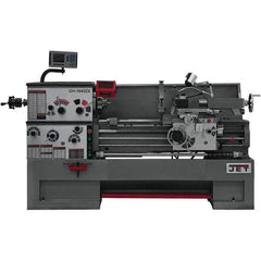 Jet - Bench, Engine & Toolroom Lathes Machine Type: Large Spindle Bore Spindle Speed Control: Geared Head - Exact Tool & Supply