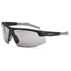 Skoll-AF Smoke Lens Matte Black Safety Glasses-Anti-Fog - Exact Tool & Supply