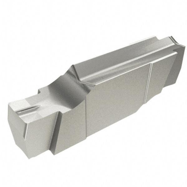 Iscar - 178010GIPI Grade IC20, 1.78mm Cutting Width Carbide Grooving Insert - 2.5mm Max Depth of Cut, Neutral, 0.1mm Corner Radius, Uncoated - Exact Tool & Supply
