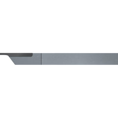 Micro 100 - Cut-Off Blades; Blade Style: Square ; Width (Decimal Inch): 0.0600 ; Height (mm): 6.0000 ; Material: Brazed Solid Carbide ; Finish/Coating: Uncoated ; Overall Length (Decimal Inch): 6.00000 - Exact Tool & Supply