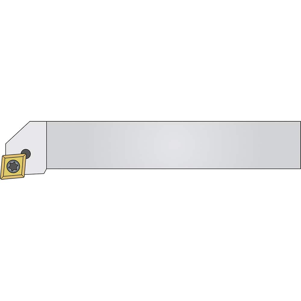Micro 100 - RH SCLCR 0° Neutral Rake Indexable Turning Toolholder - Exact Tool & Supply
