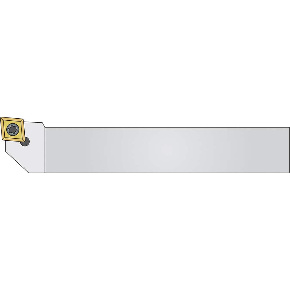 Micro 100 - LH SCLCL 0° Neutral Rake Indexable Turning Toolholder - Exact Tool & Supply