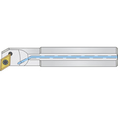 Micro 100 - 0.605" Min Bore, Right Hand A08K SDUCR 2 Indexable Boring Bar - Exact Tool & Supply
