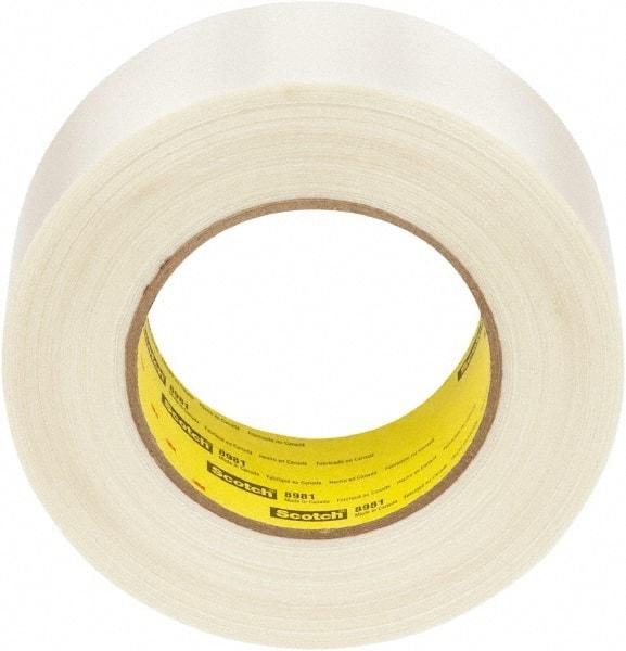 3M - Filament & Strapping Tape Type: Filament Tape Color: Clear - Exact Tool & Supply