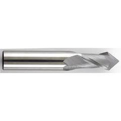 1/4" Dia. - 2-1/2" OAL - Solid Carbide - TiCN - Marxman Drill - Mill SE EM - 2 FL - Exact Tool & Supply