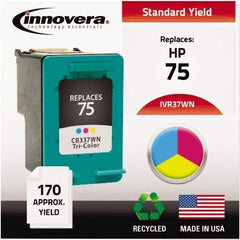 innovera - Inkjet Printer Cartridge - Use with HP Deskjet D4260, D4360, Officejet J5750, J5780, J6480, Photosmart C4240, C4250, C4280, C4350, C4380, C4385, C4480, C4580, C5240, C5250, C5280, C5580, D5345, D5360 - Exact Tool & Supply