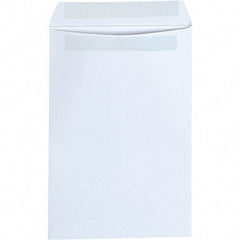 Universal One - 2-1/4" Long x 6.38" Wide Self Seal White Catalog Envelope - White - Exact Tool & Supply