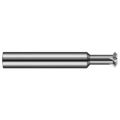 Harvey Tool - 5/8° 5/8" Cut Diam, 0.2075" Cut Width, 5/8" Shank, Solid Carbide Double-Angle Cutter - Exact Tool & Supply