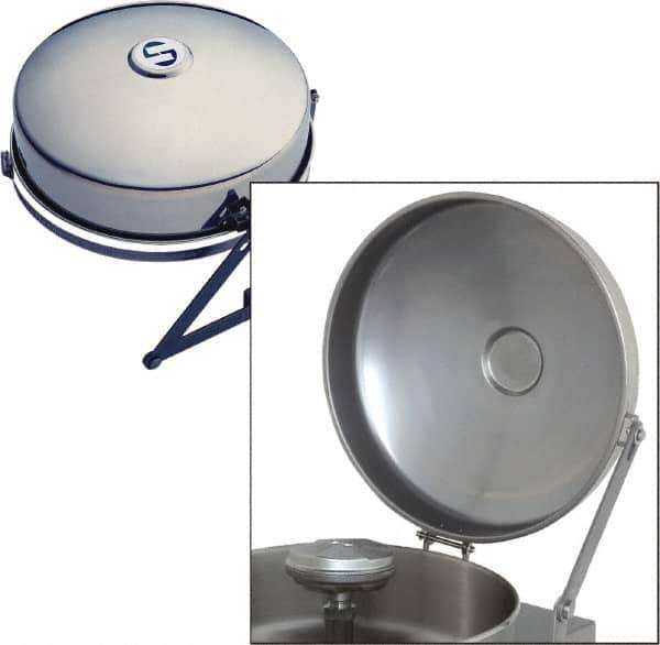 Haws - 11" Long x 11" Wide x 3" High, Stainless Steel Plumbed Wash Station Dust Cover Assembly - Compatible with Combination Drench Shower & Eye/Face Wash Stations - Exact Tool & Supply