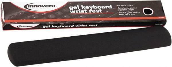 innovera - 2-7/8" x 19" x 7/8" Gray Keyboard Wrist Rest - Use with Keyboard - Exact Tool & Supply
