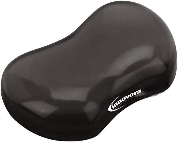 innovera - 3-1/8" x 4-3/4" x 1" Black Wrist Rest - Use with Mouse - Exact Tool & Supply