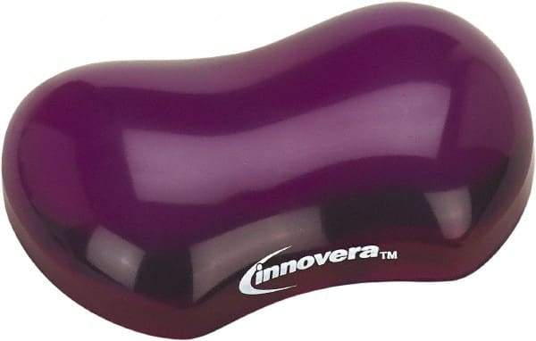 innovera - 3-1/8" x 4-3/4" x 1" Purple Wrist Rest - Use with Mouse - Exact Tool & Supply