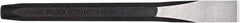 Paramount - 6-3/4" OAL x 5/8" Blade Width Cold Chisel - 5/8" Tip, 1/2" Stock, Steel Handle - Exact Tool & Supply