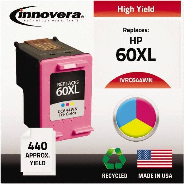innovera - Inkjet Printer Cartridge - Use with HP Deskjet D2530, D2545, D2560, D5560, F4200, F4440, F4480, Photosmart C4640, C4650, C4680, C4795 - Exact Tool & Supply