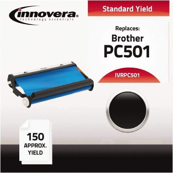 innovera - Black Thermal Transfer Ribbon - Use with Brother Fax 575 - Exact Tool & Supply