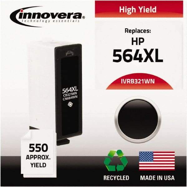 innovera - Black Inkjet Printer Cartridge - Use with HP Color LaserJet 5500, 5550 produces 13,000 pages. - Exact Tool & Supply
