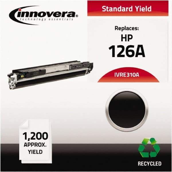 innovera - Black Toner Cartridge - Use with HP Color LaserJet CP1020, CP1025NW, LaserJet Pro 100 Color MFP M175A, M175NW, LaserJet Pro 200 Color MFP M275NW - Exact Tool & Supply