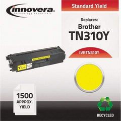 innovera - Yellow Toner Cartridge - Use with Brother DCP-9050CDN, 9055CDN, 9270CDN, HL-4140CN, 4150CDN, 4570CDW, 4570CDWT, MFC-9460CDN, 9465CDN, 9560CDW, 9970, 9970CDW - Exact Tool & Supply