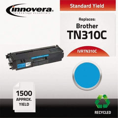 innovera - Cyan Toner Cartridge - Use with Brother DCP-9050CDN, 9055CDN, 9270CDN, HL-4140CN, 4150CDN, 4570CDW, 4570CDWT, MFC-9460CDN, 9465CDN, 9560CDW, 9970, 9970CDW - Exact Tool & Supply