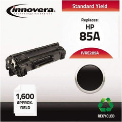 innovera - Black Toner Cartridge - Use with HP LaserJet Pro M1130, M1132MFP, M1134MFP, M1136MFP, M1137, M1138, M1139, M1210, M1212NF - Exact Tool & Supply