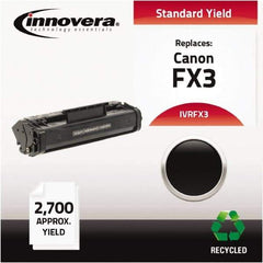 innovera - Black Toner Cartridge - Use with Canon L75, 80, 2050, 2060, 4000, 4500, 6000, CFX-L500IF, CFX-LY00IF, IC1100, LC1060P - Exact Tool & Supply